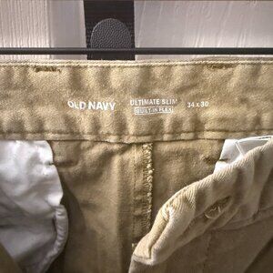 Old Navy Slim Cut Khaki 34x30